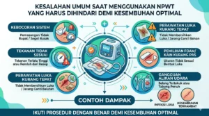 Kesalahan Umum Saat Menggunakan NPWT yang Harus Dihindari demi Kesembuhan Optimal