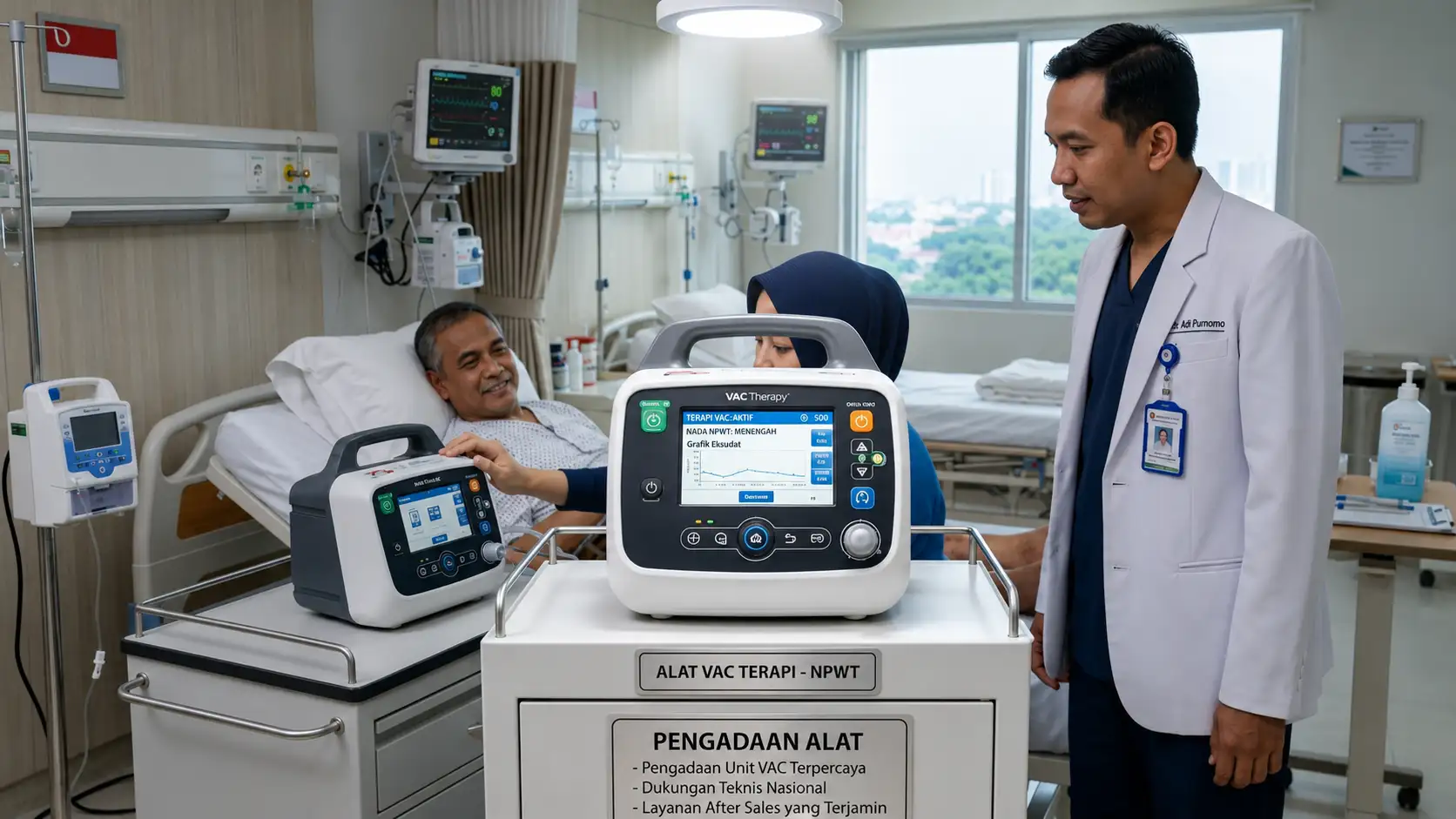 Mitra Pengadaan Mesin VAC Therapy dan NPWT